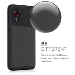Samsung Galaxy Xcover 5 Handyhülle Carbon Optik Schwarz