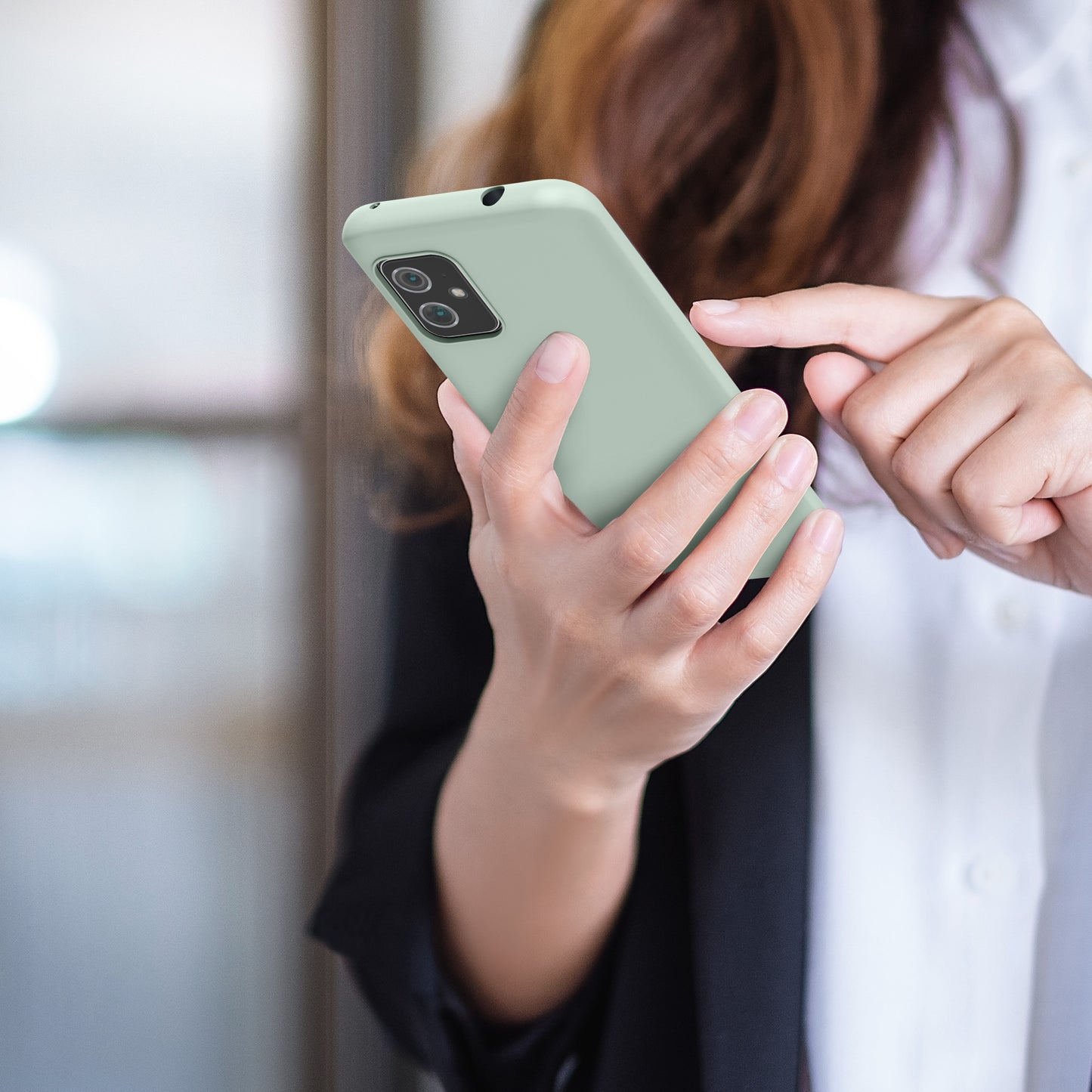 ASUS Zenfone 8 Hülle Silikon Matt