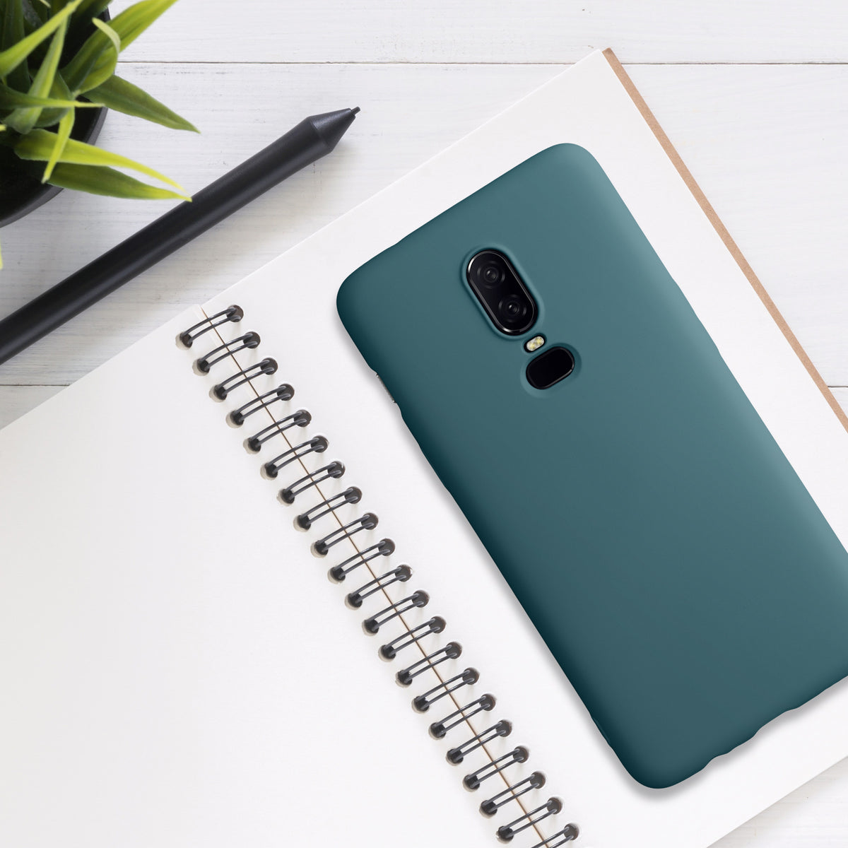 OnePlus 6 gummierte Handyhülle
