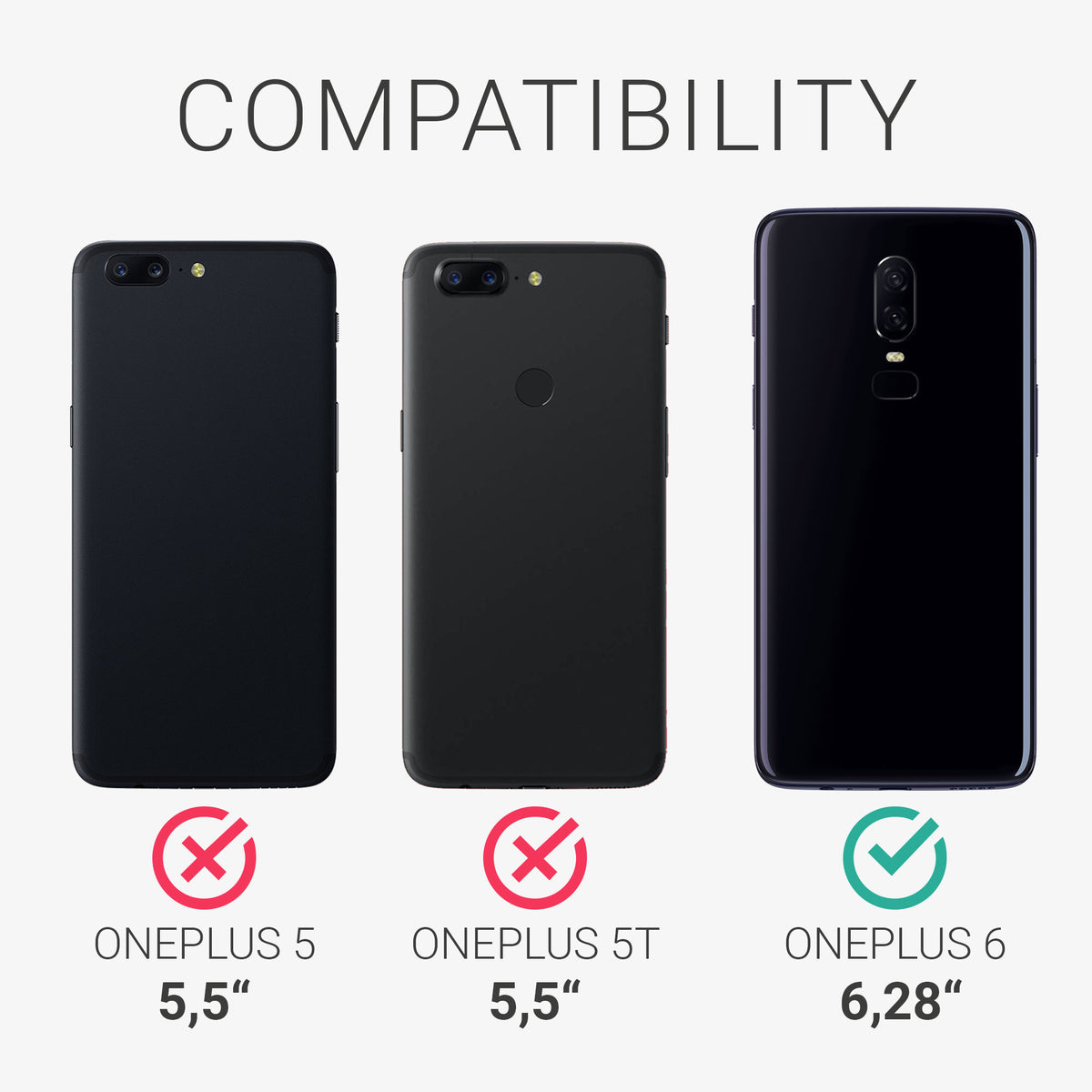 OnePlus 6 gummierte Handyhülle