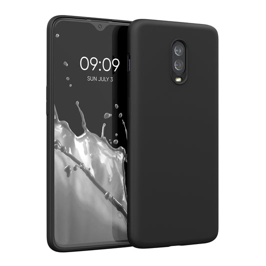 kwmobile Hülle kompatibel mit OnePlus 6T - Schutzhülle für kabelloses Laden - Case