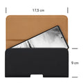 Gürteltasche Hülle für Handys mit Gürtelclip 17,2 x 8,5 cm