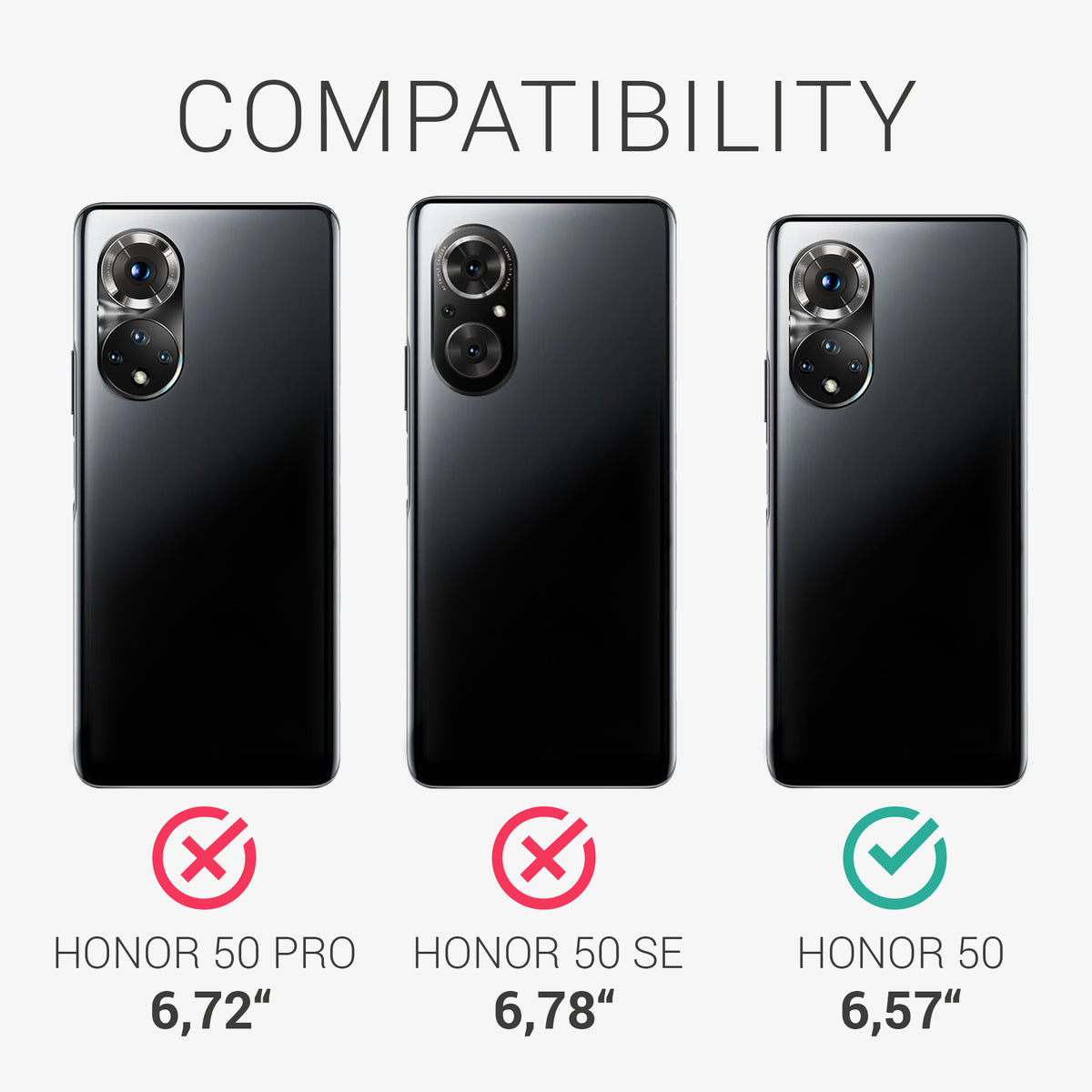 HONOR 50 Silikon Handyhülle