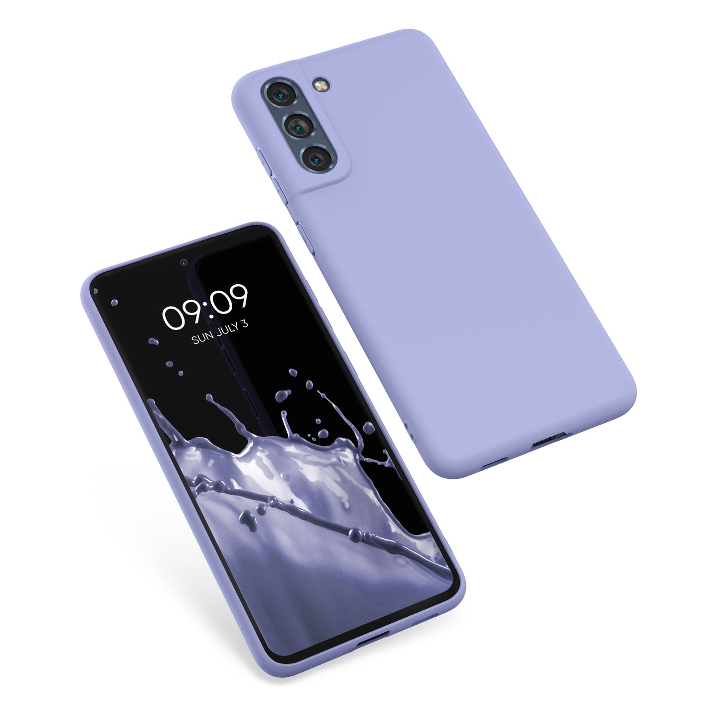 kwmobile Handyhülle für Samsung Galaxy S21 FE Hülle - Schutzhülle Cover - Kabelloses Laden