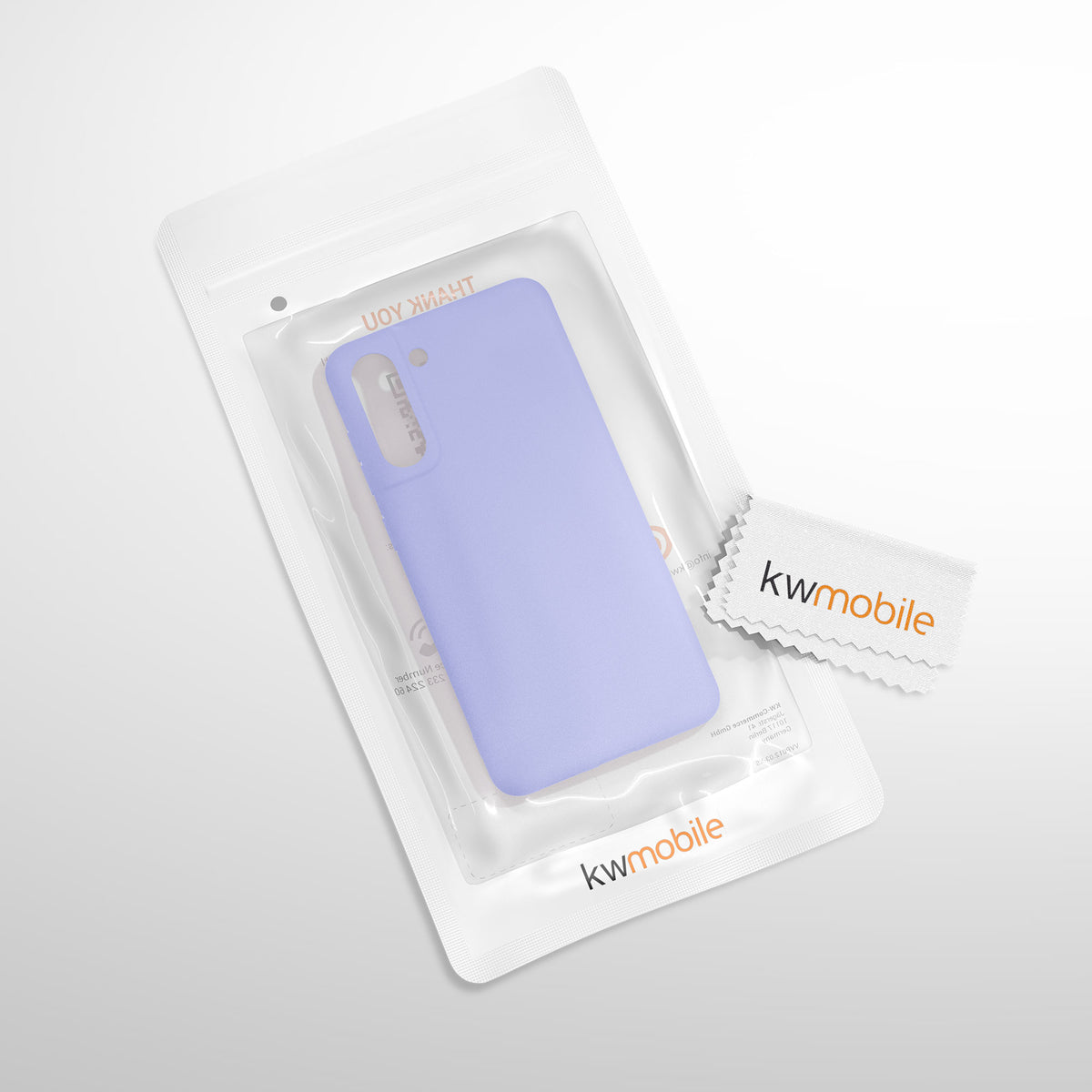 kwmobile Handyhülle für Samsung Galaxy S21 FE Hülle - Schutzhülle Cover - Kabelloses Laden