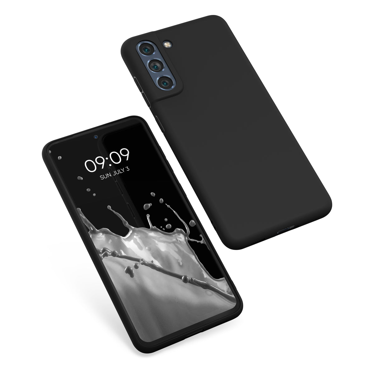 kwmobile Handyhülle für Samsung Galaxy S21 FE Hülle - Schutzhülle Cover - Kabelloses Laden