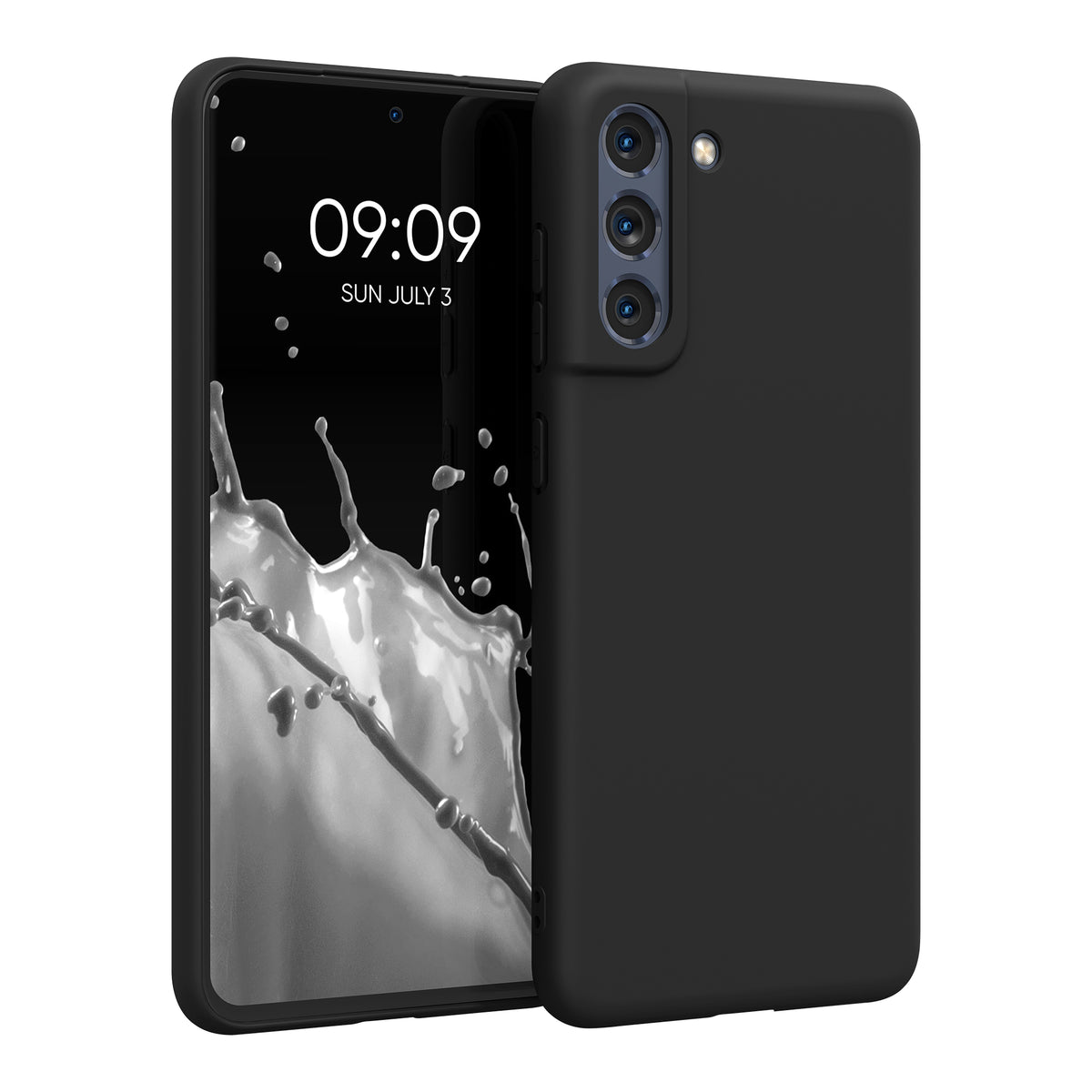 kwmobile Handyhülle für Samsung Galaxy S21 FE Hülle - Schutzhülle Cover - Kabelloses Laden