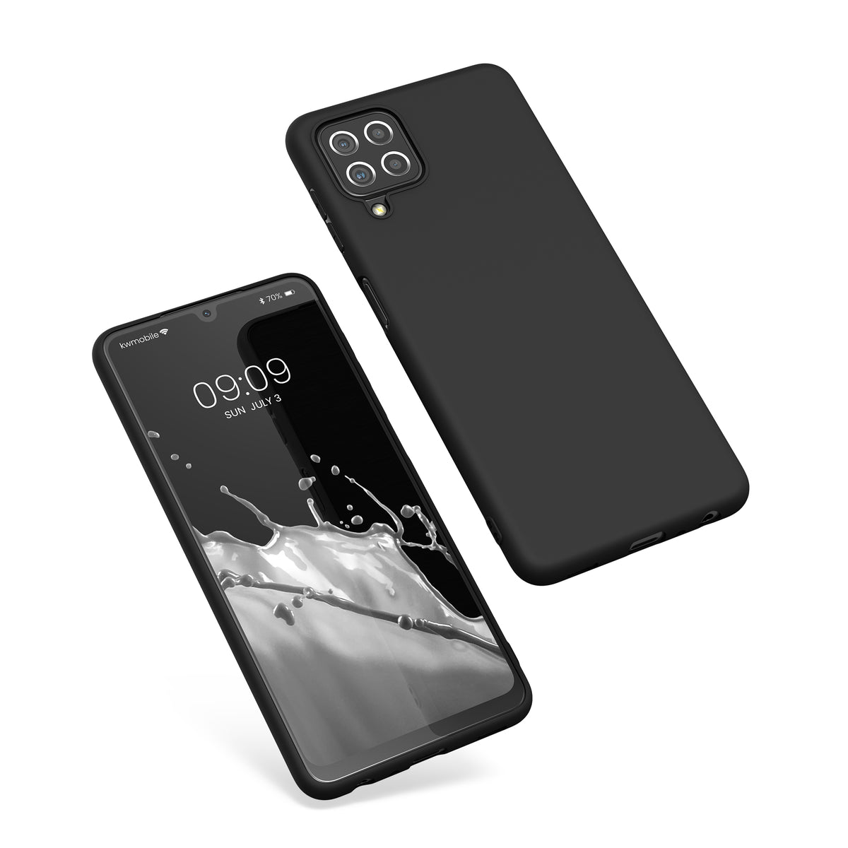 kwmobile Handyhülle für Samsung Galaxy A22 4G - Kabelloses Laden - Schutzhülle Cover