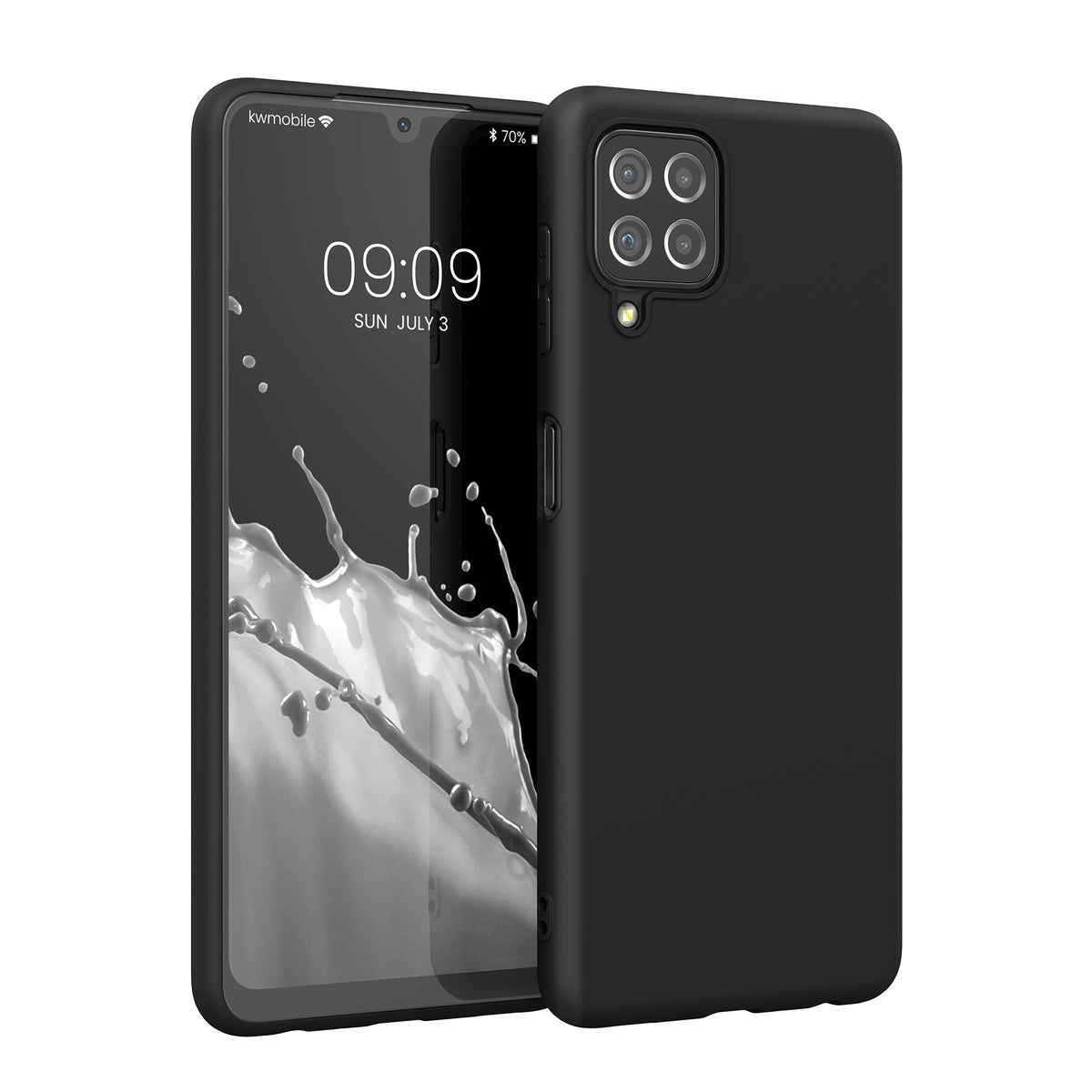 kwmobile Handyhülle für Samsung Galaxy A22 4G - Kabelloses Laden - Schutzhülle Cover