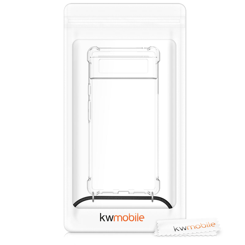 Google Pixel 6 Silikon Handykette Transparent