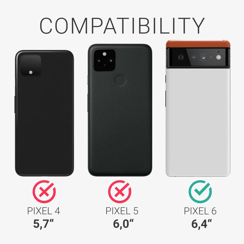 Google Pixel 6 Silikon Handykette Transparent