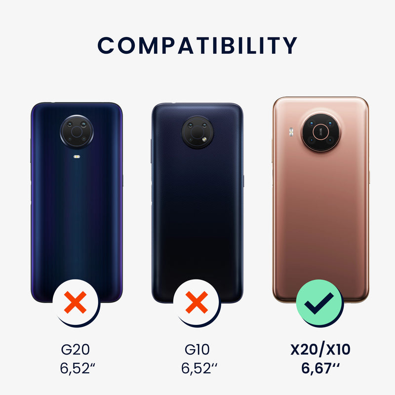Nokia X20 / X10 Silikon Handyhülle