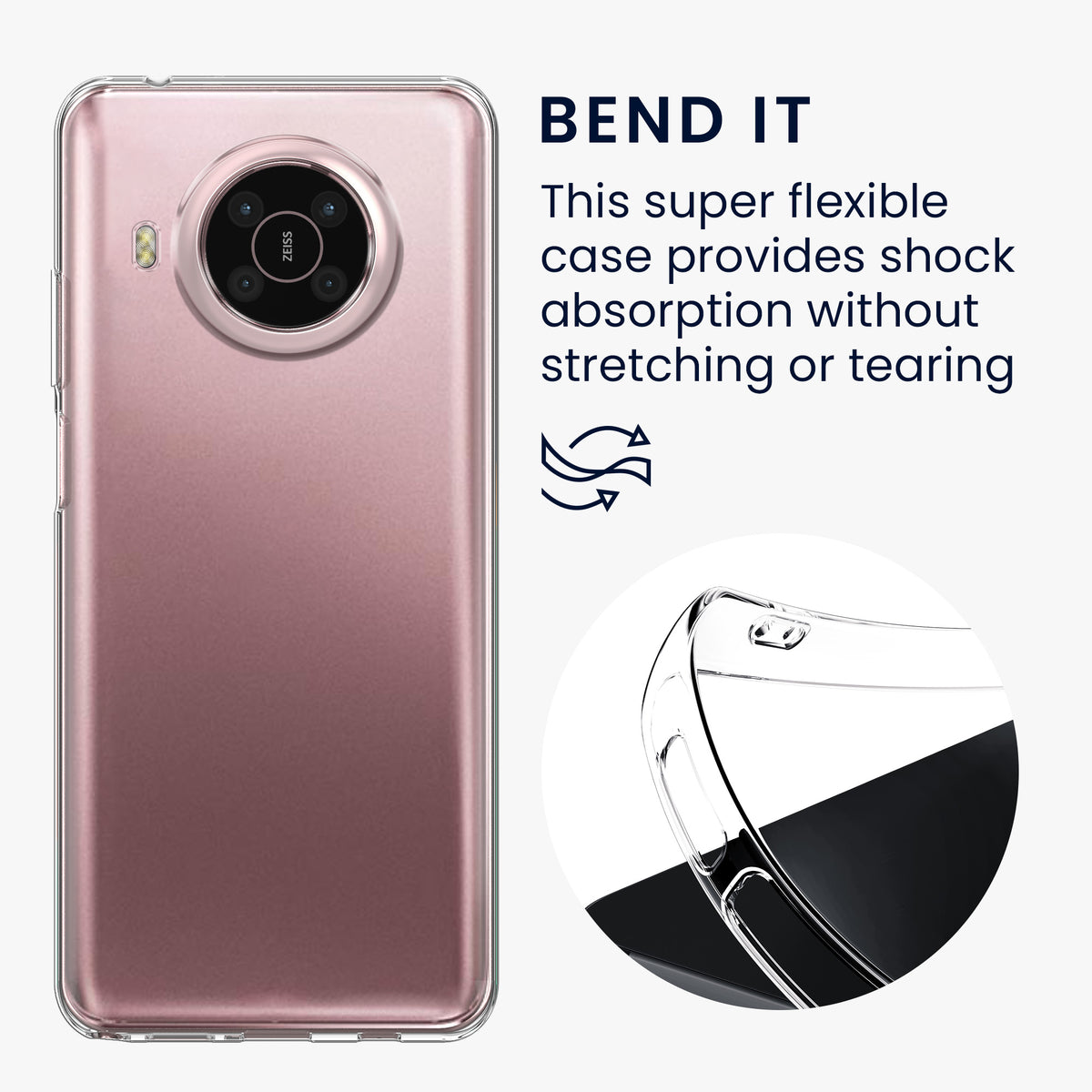Nokia X20 / X10 Silikon Handyhülle