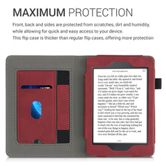 Flip Case für Amazon Kindle Paperwhite mit Handschlaufe Kunstleder