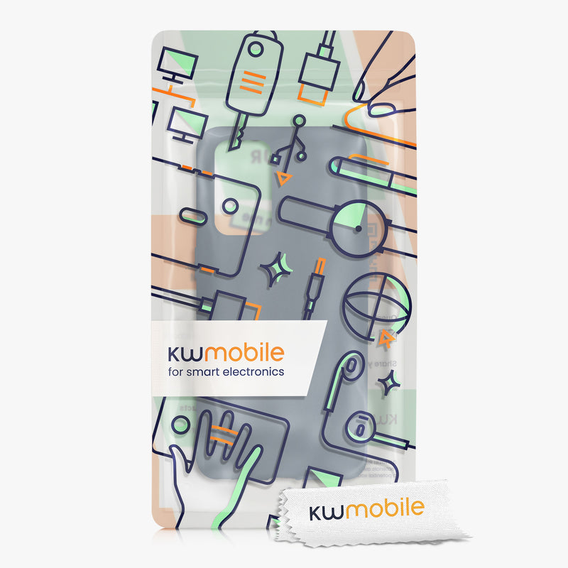 kwmobile Handyhülle für OnePlus 9 (EU/NA Version) Hülle - Kabelloses Laden - Schutzhülle Cover