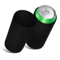 kwmobile 2x 500ml Can Dosenkühler - für Bierdosen und andere Getränkedosen - - Schwarz Schwarz  [dsg03]