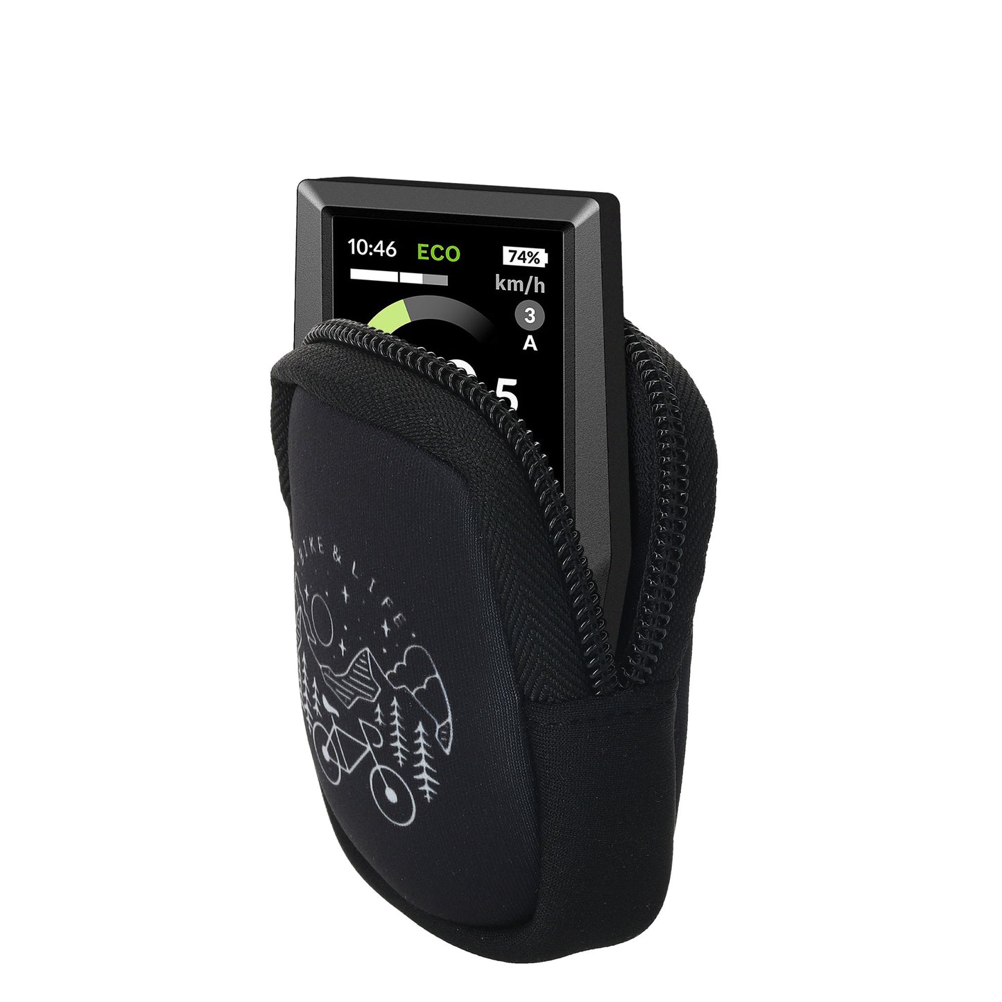 kwmobile Tasche kompatibel mit Bosch Kiox / Kiox 300 - Bike GPS Hülle