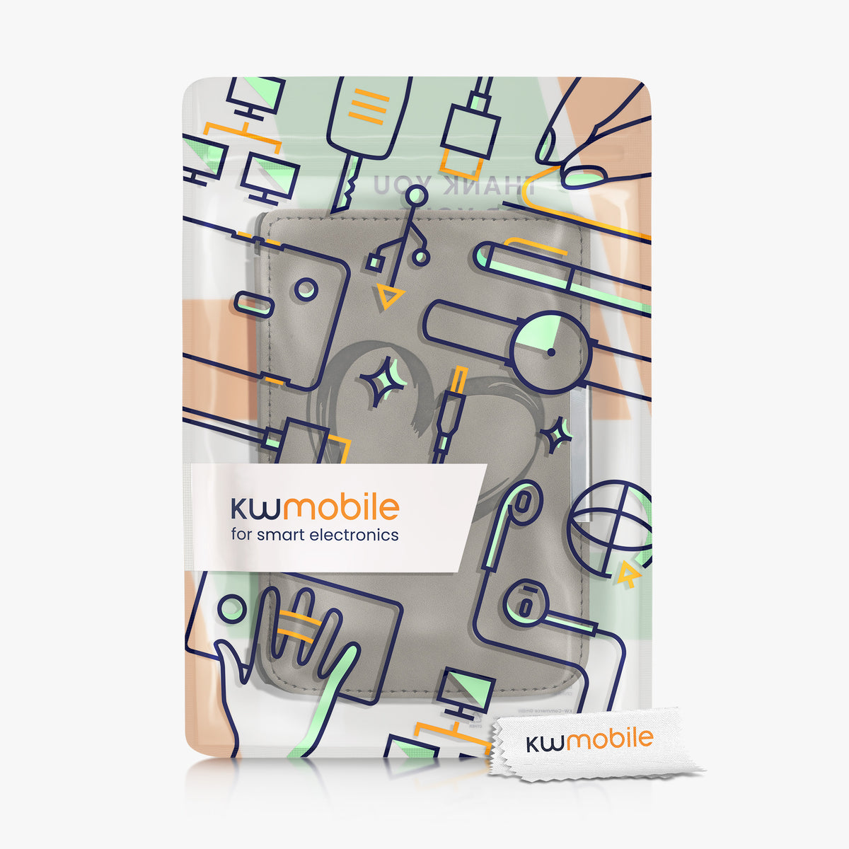 eReader Hülle für Pocketbook Touch Lux 3/Basic Lux/Basic Touch 2 mit Auto-Sleep