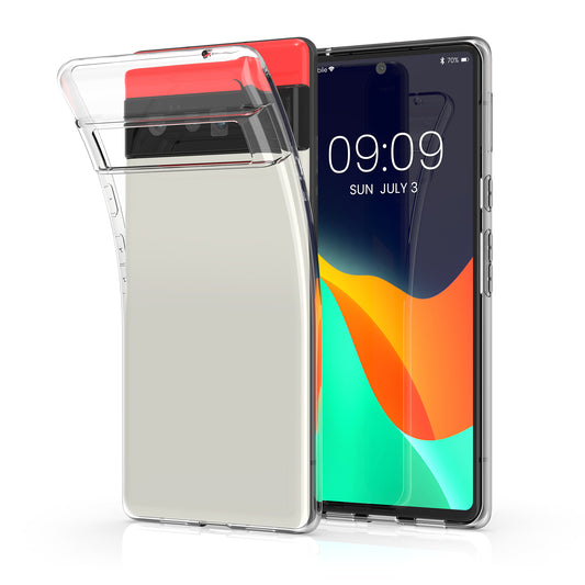 kwmobile Hülle kompatibel mit Google Pixel 6 Pro - Silikon Handyhülle - Handy Case