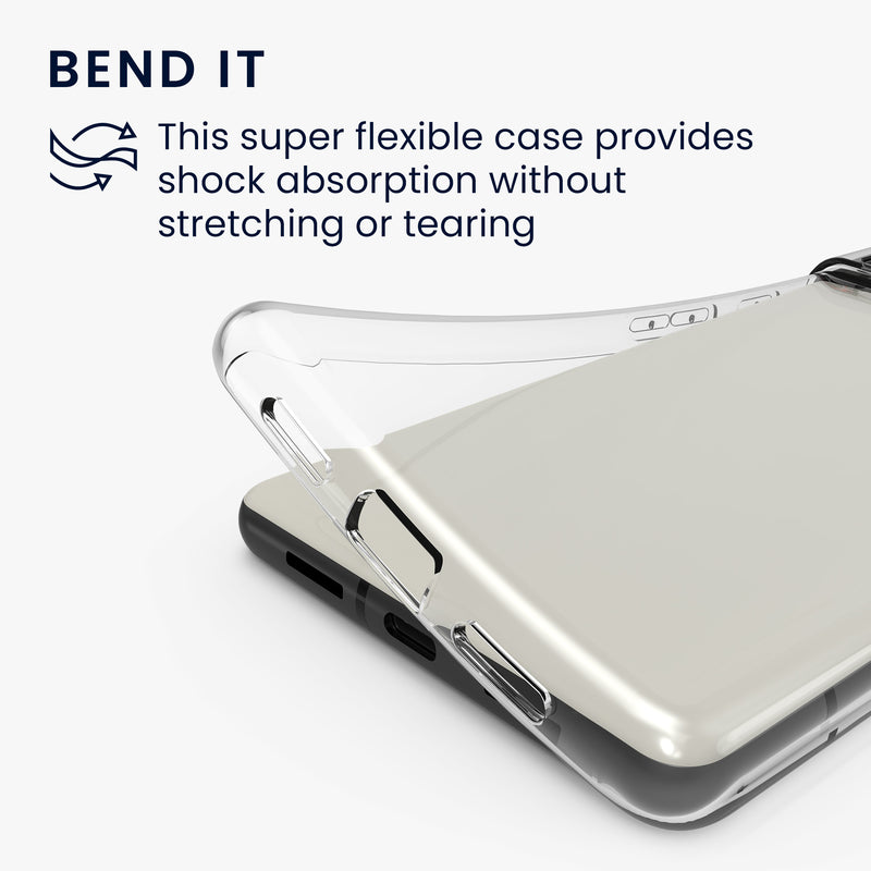 Google Pixel 6 Pro Silikon Handyhülle Transparent