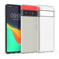 Google Pixel 6 Pro Silikon Handyhülle Transparent