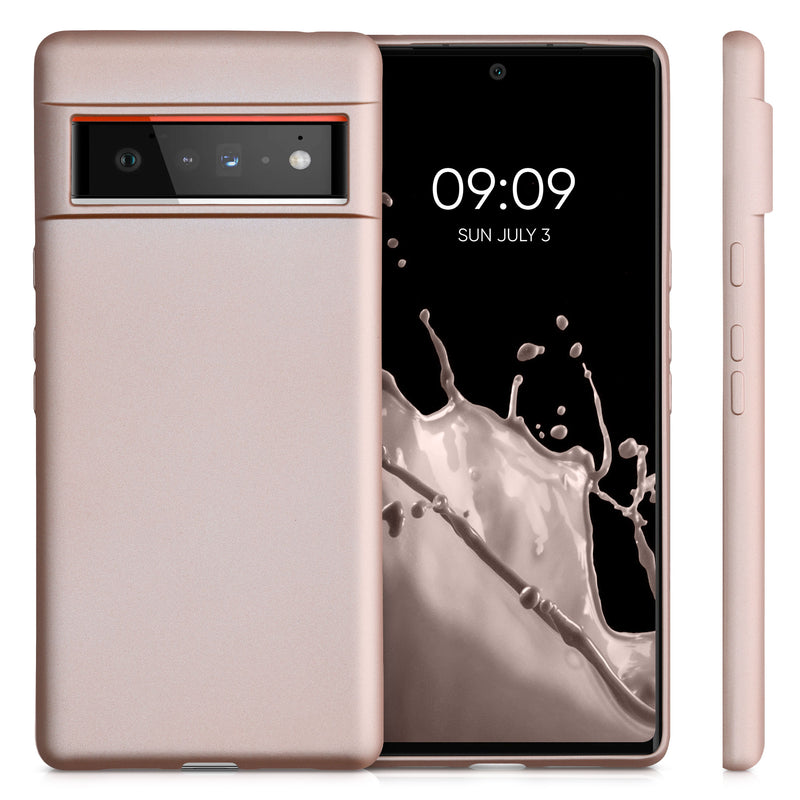 kwmobile Handyhülle für Google Pixel 6 Pro Hülle - Silikon Case - Schutzhülle Cover