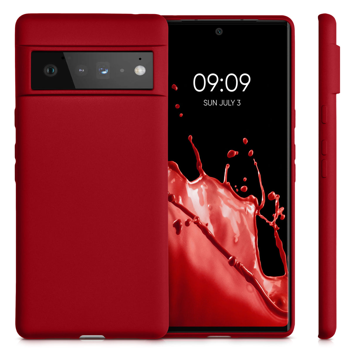 kwmobile Handyhülle für Google Pixel 6 Pro Hülle - Silikon Case - Schutzhülle Cover