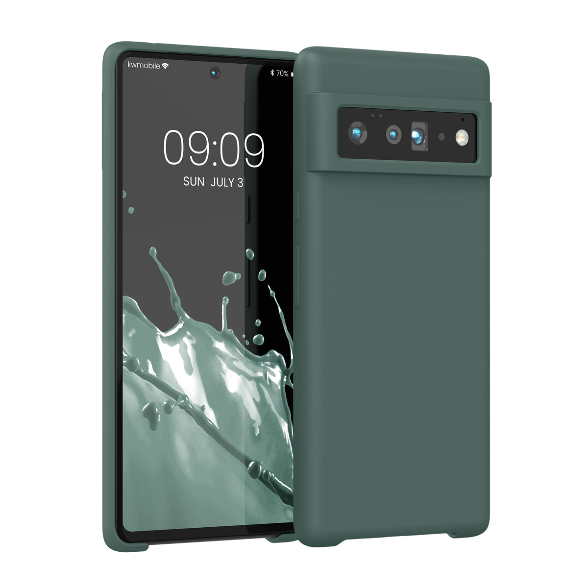 Google Pixel 6 Pro Silikon Handyhülle Matt