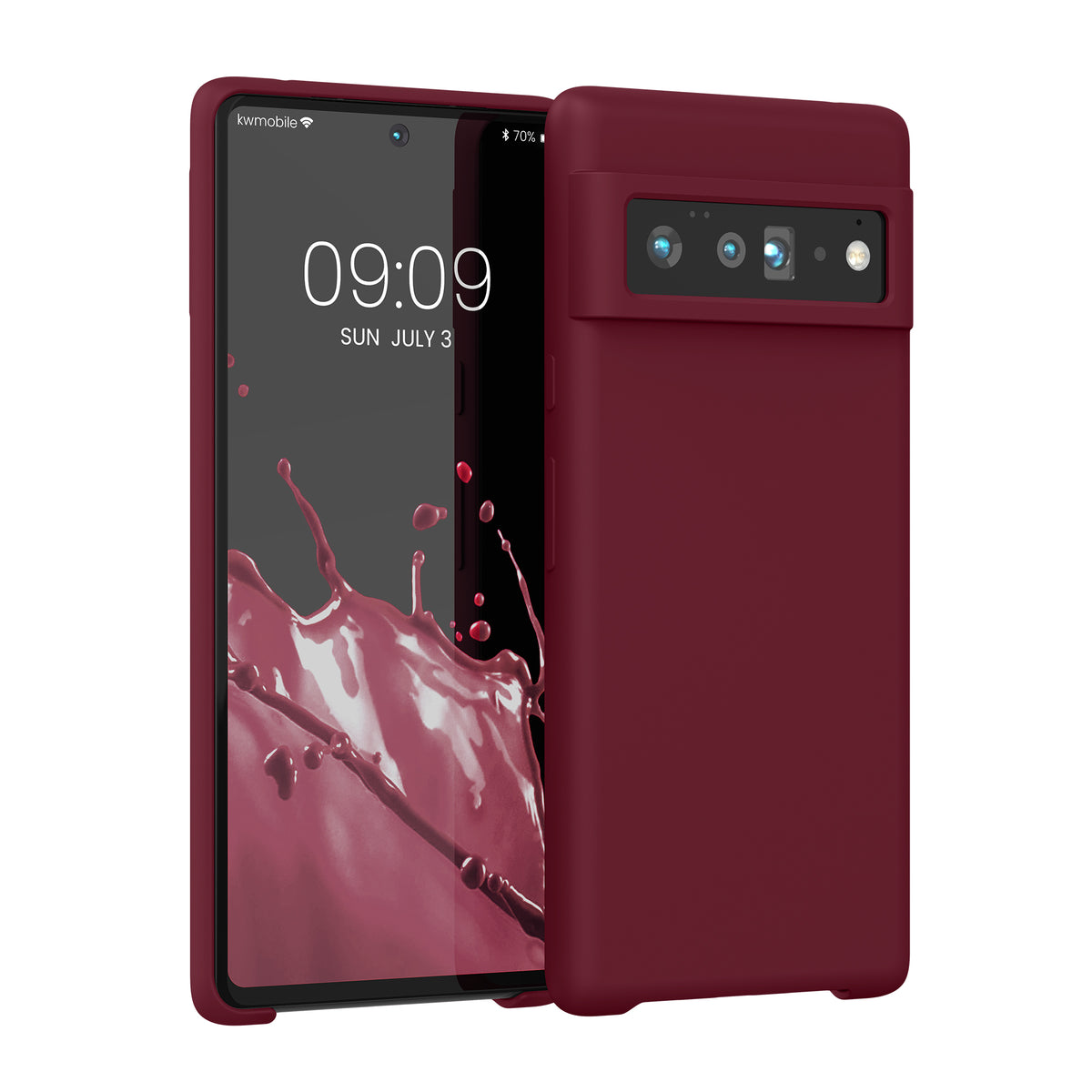 Google Pixel 6 Pro Silikon Handyhülle Matt