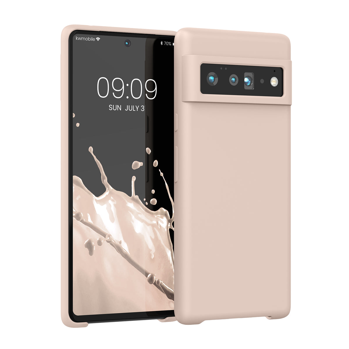 Google Pixel 6 Pro Silikon Handyhülle Matt