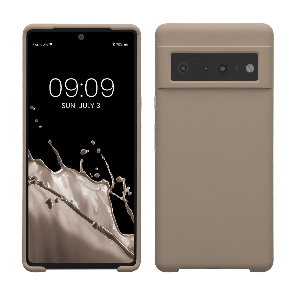 Google Pixel 6 Pro Silikon Handyhülle Matt