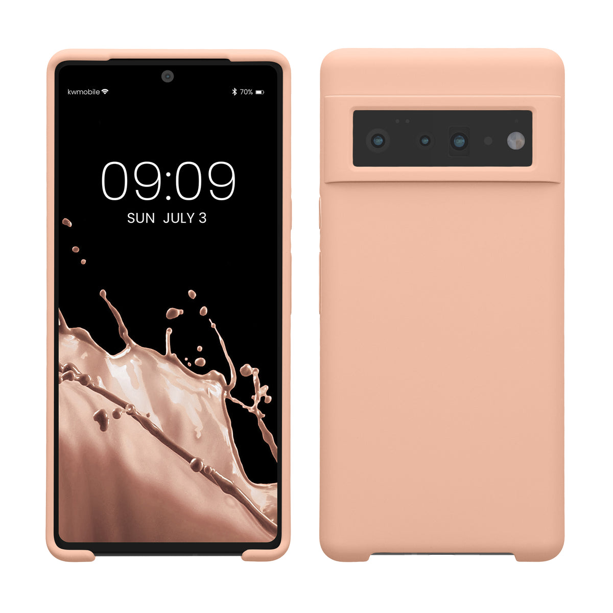 Google Pixel 6 Pro Silikon Handyhülle Matt