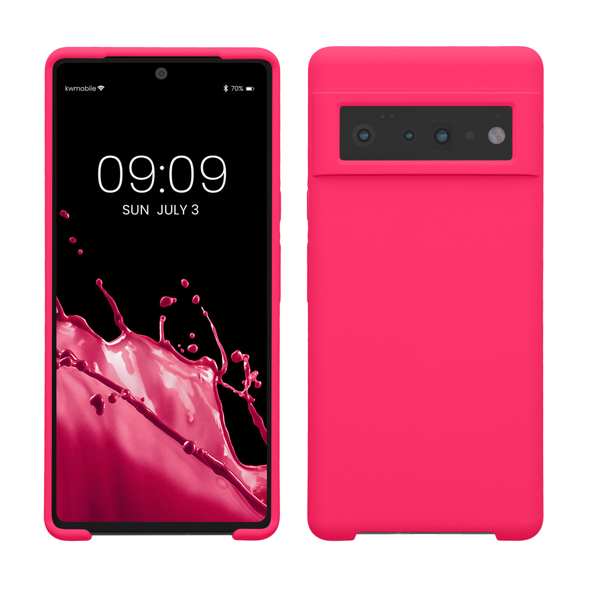 Google Pixel 6 Pro Silikon Handyhülle Matt