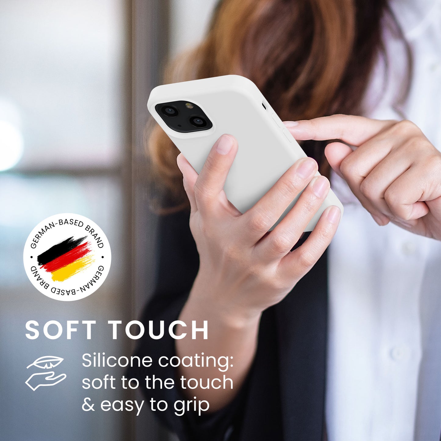 kwmobile Handyhülle für iPhone 13 mini Case - kabelloses Laden