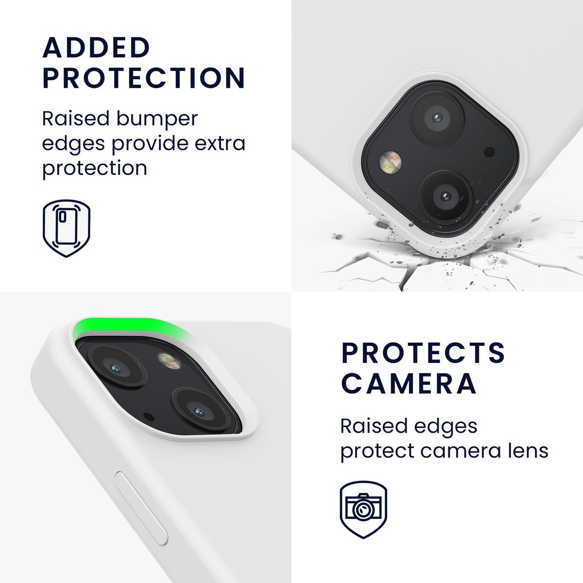 kwmobile Handyhülle für iPhone 13 mini Case - kabelloses Laden