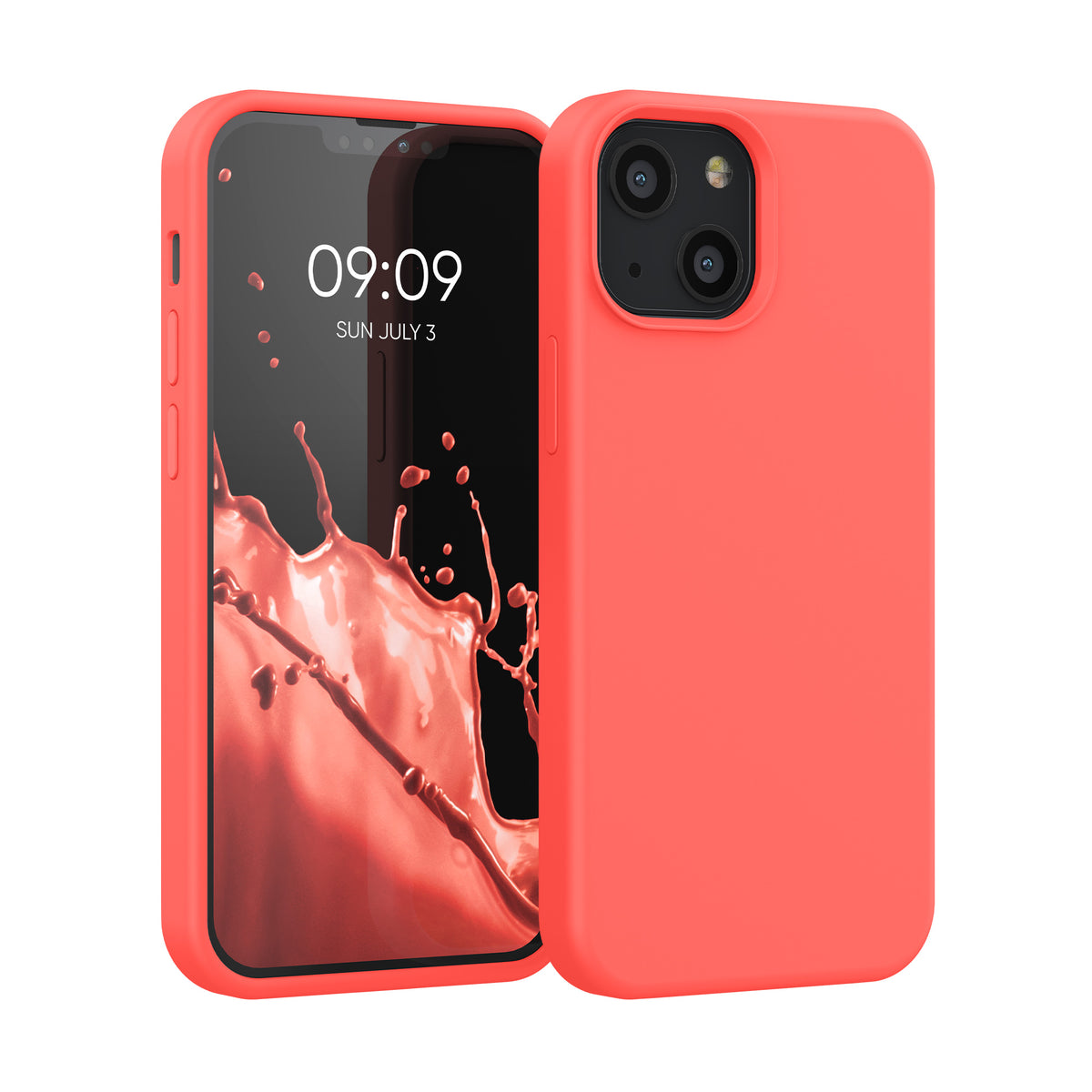 kwmobile Handyhülle für iPhone 13 mini Case - kabelloses Laden