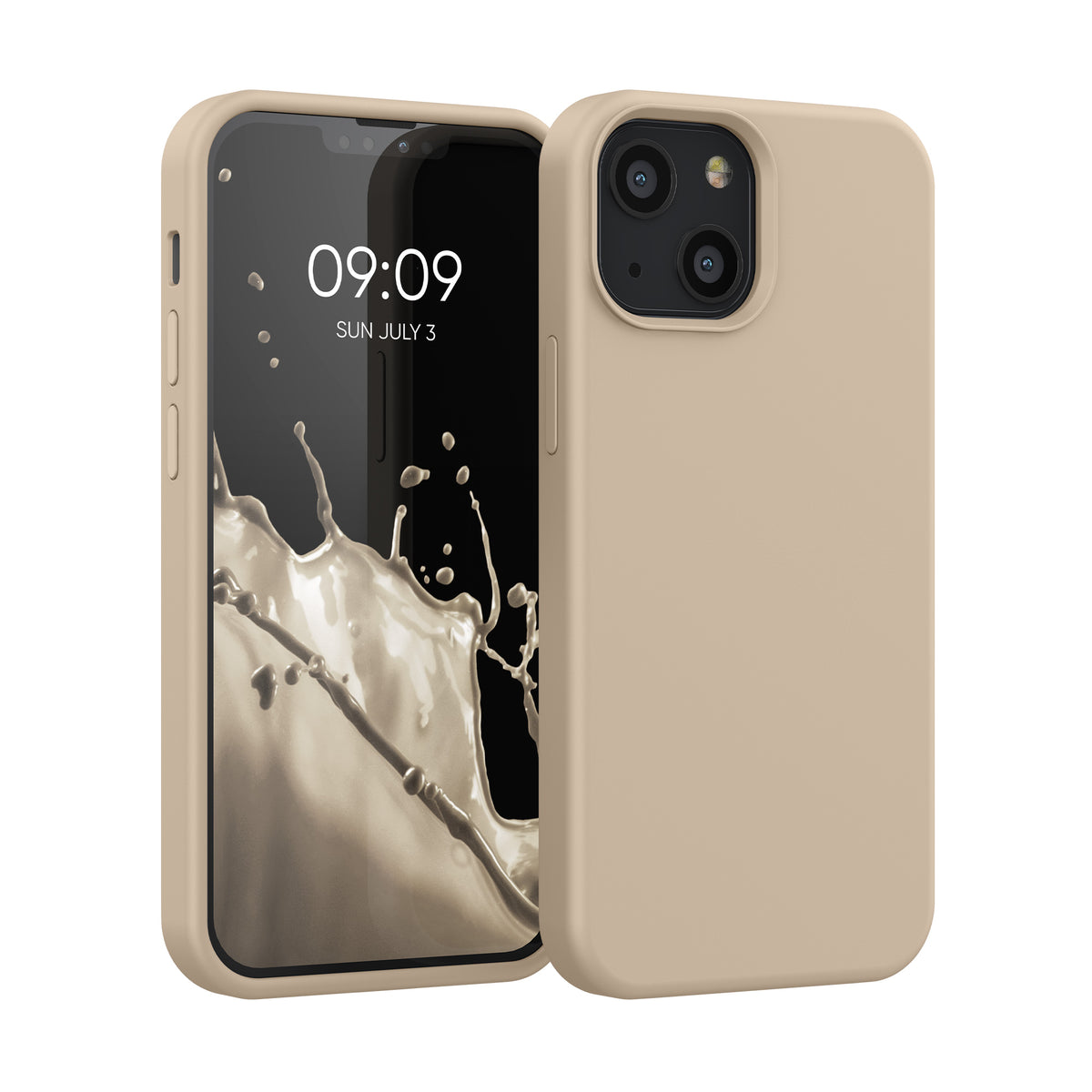 kwmobile Handyhülle für iPhone 13 mini Case - kabelloses Laden