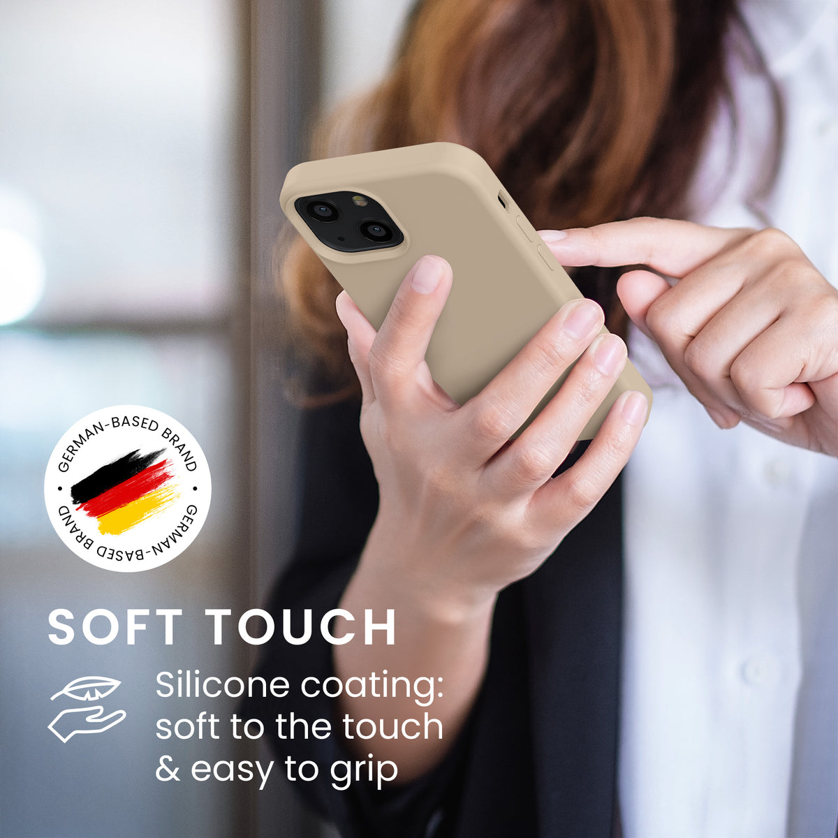 kwmobile Handyhülle für iPhone 13 mini Case - kabelloses Laden