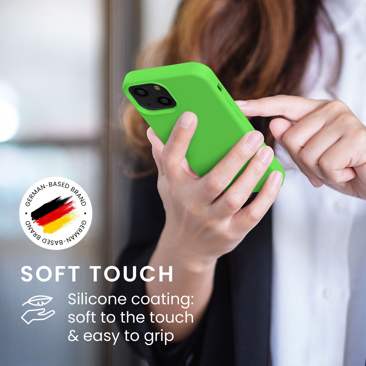 kwmobile Handyhülle für iPhone 13 mini Case - kabelloses Laden
