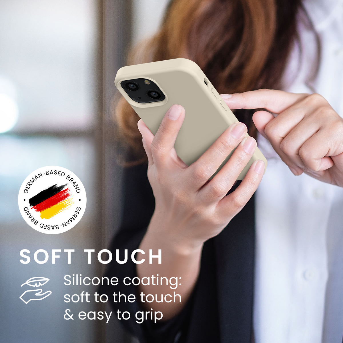 kwmobile Handyhülle für iPhone 13 mini Case - kabelloses Laden