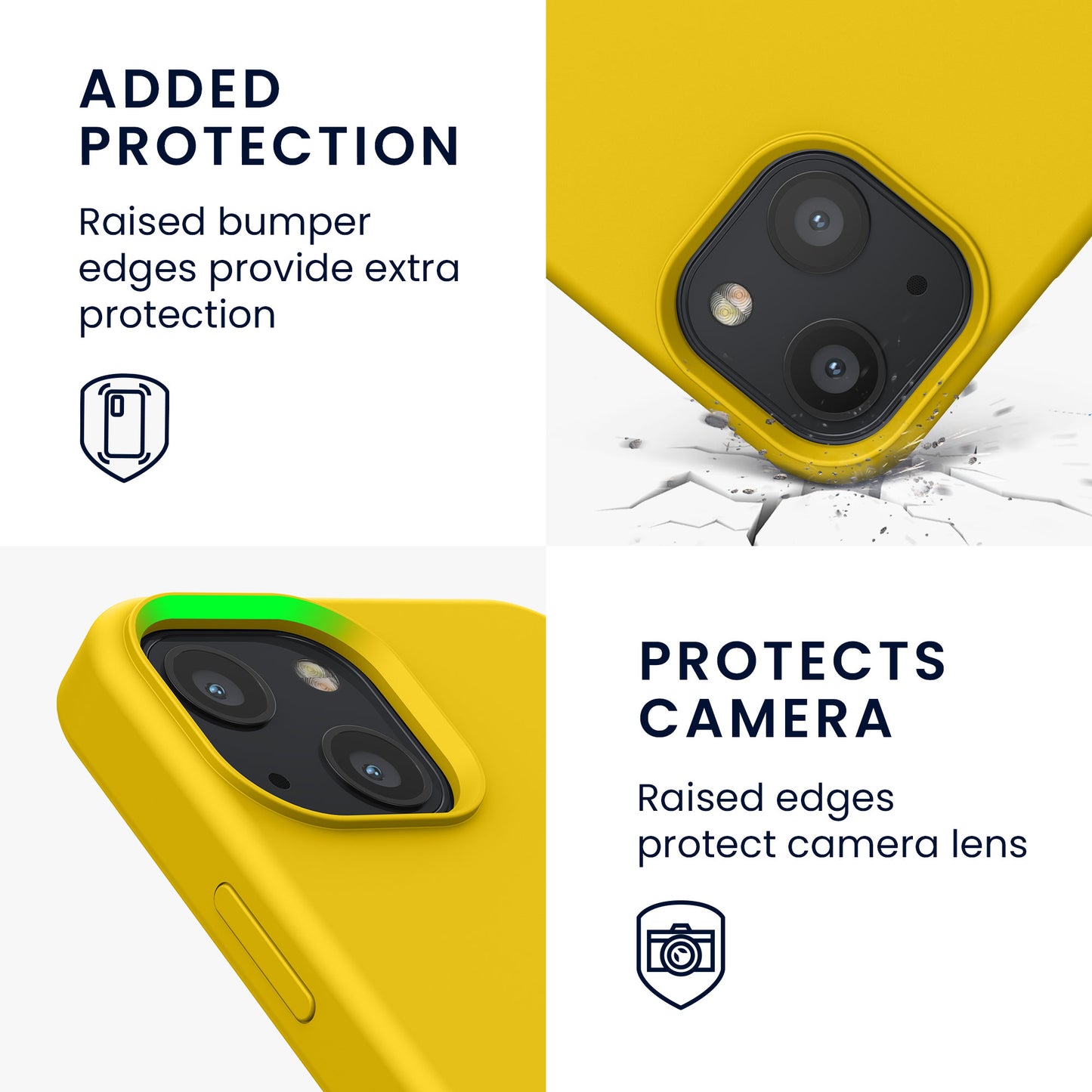 kwmobile Handyhülle für iPhone 13 mini Case - kabelloses Laden