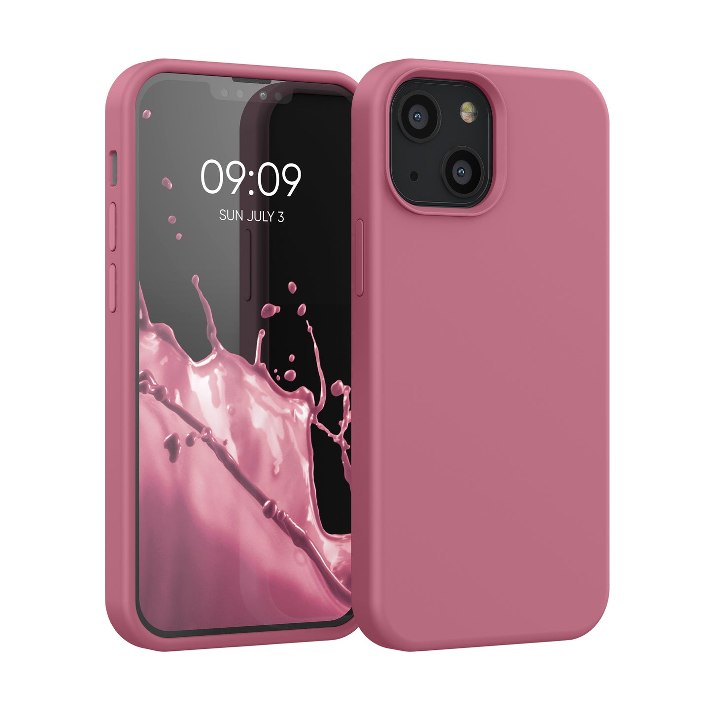 kwmobile Handyhülle für iPhone 13 mini Case - kabelloses Laden