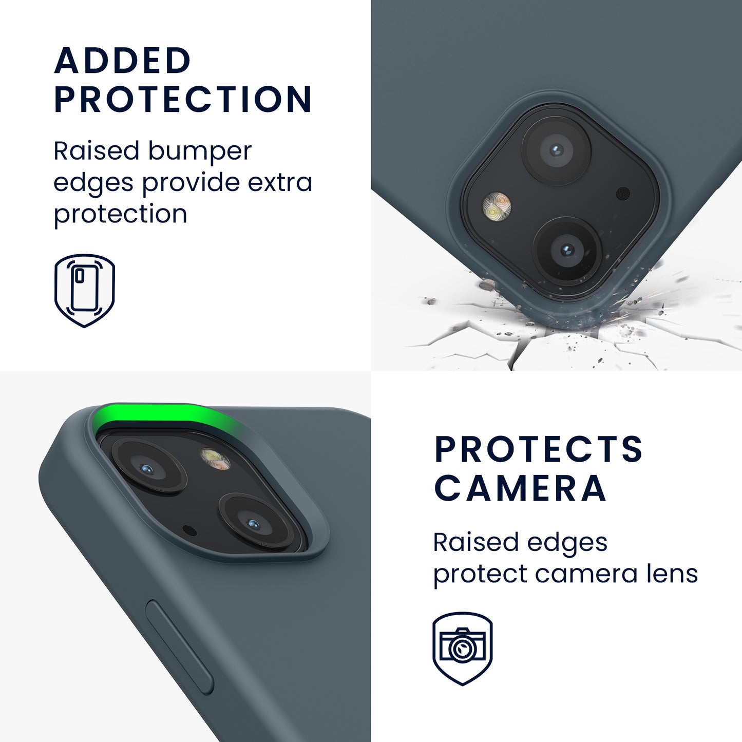 kwmobile Handyhülle für iPhone 13 mini Case - kabelloses Laden
