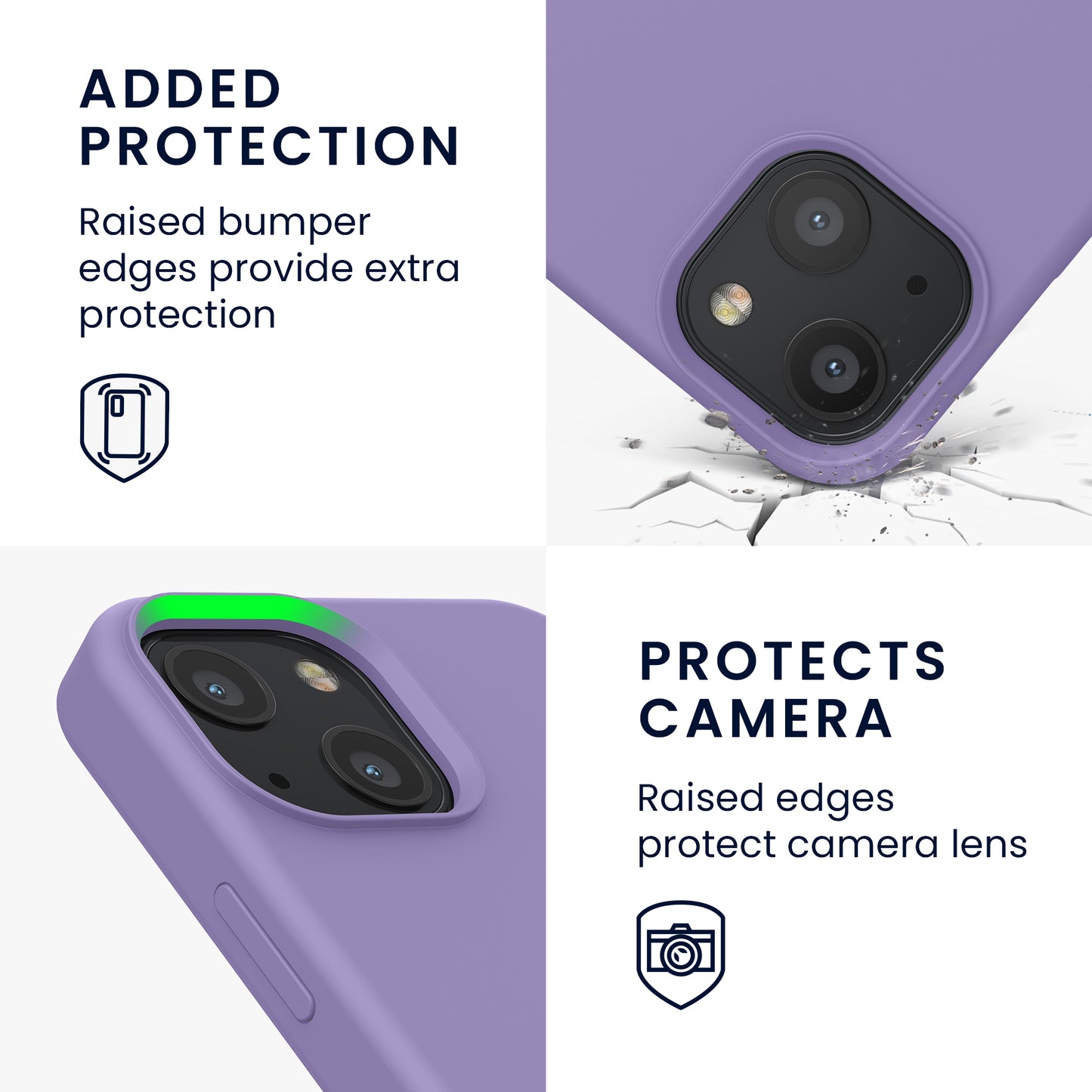 kwmobile Handyhülle für iPhone 13 mini Case - kabelloses Laden