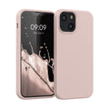 kwmobile Handyhülle für iPhone 13 mini Hülle, für iPhone 13 mini Case - Hülle Silikon - kabelloses Laden - Coconut Swirl Coconut Swirl  