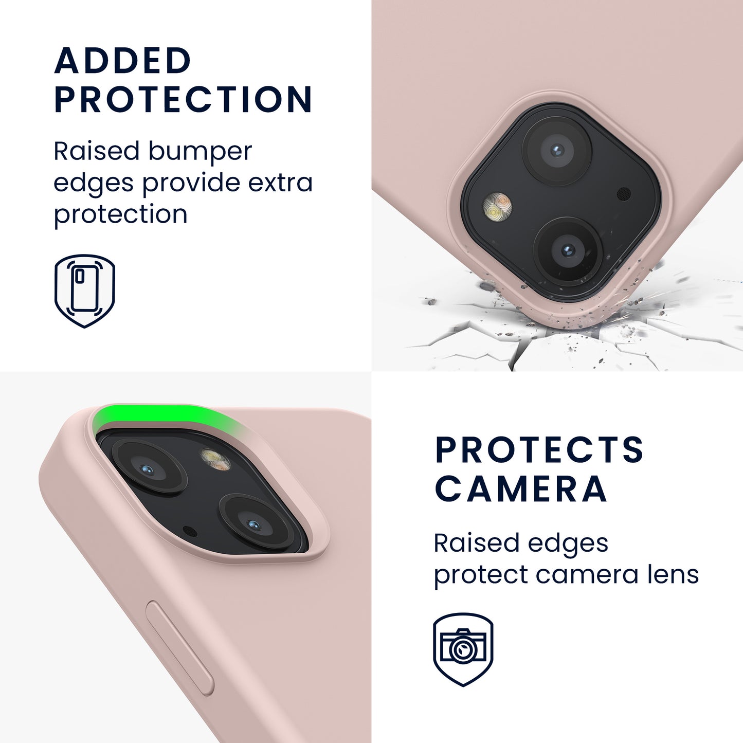 kwmobile Handyhülle für iPhone 13 mini Case - kabelloses Laden