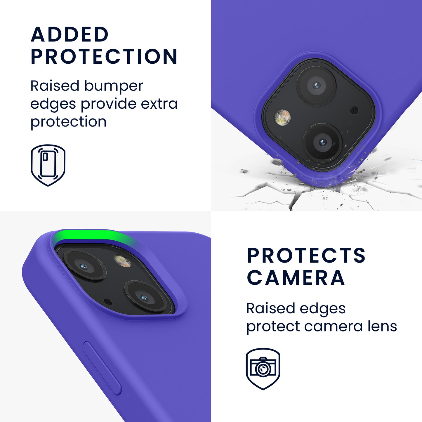 kwmobile Handyhülle für iPhone 13 mini Case - kabelloses Laden