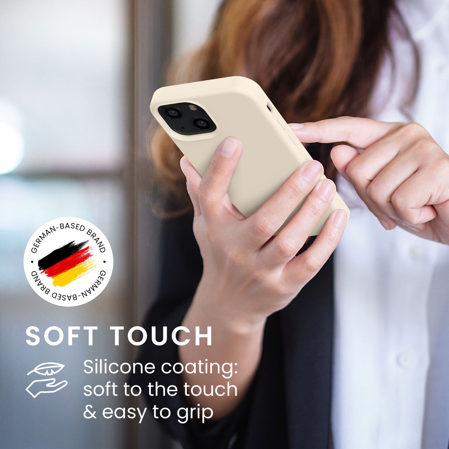 kwmobile Handyhülle für iPhone 13 mini Case - kabelloses Laden