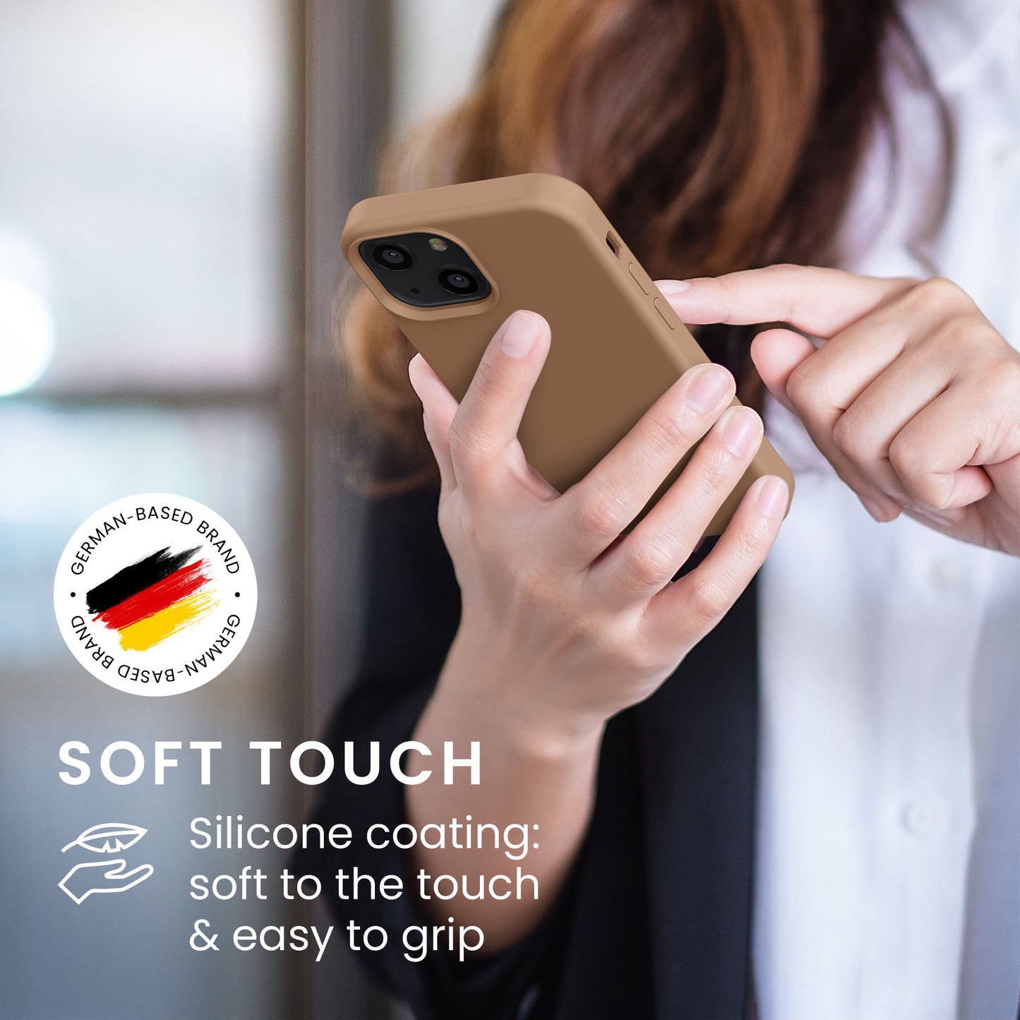 kwmobile Handyhülle für iPhone 13 mini Case - kabelloses Laden
