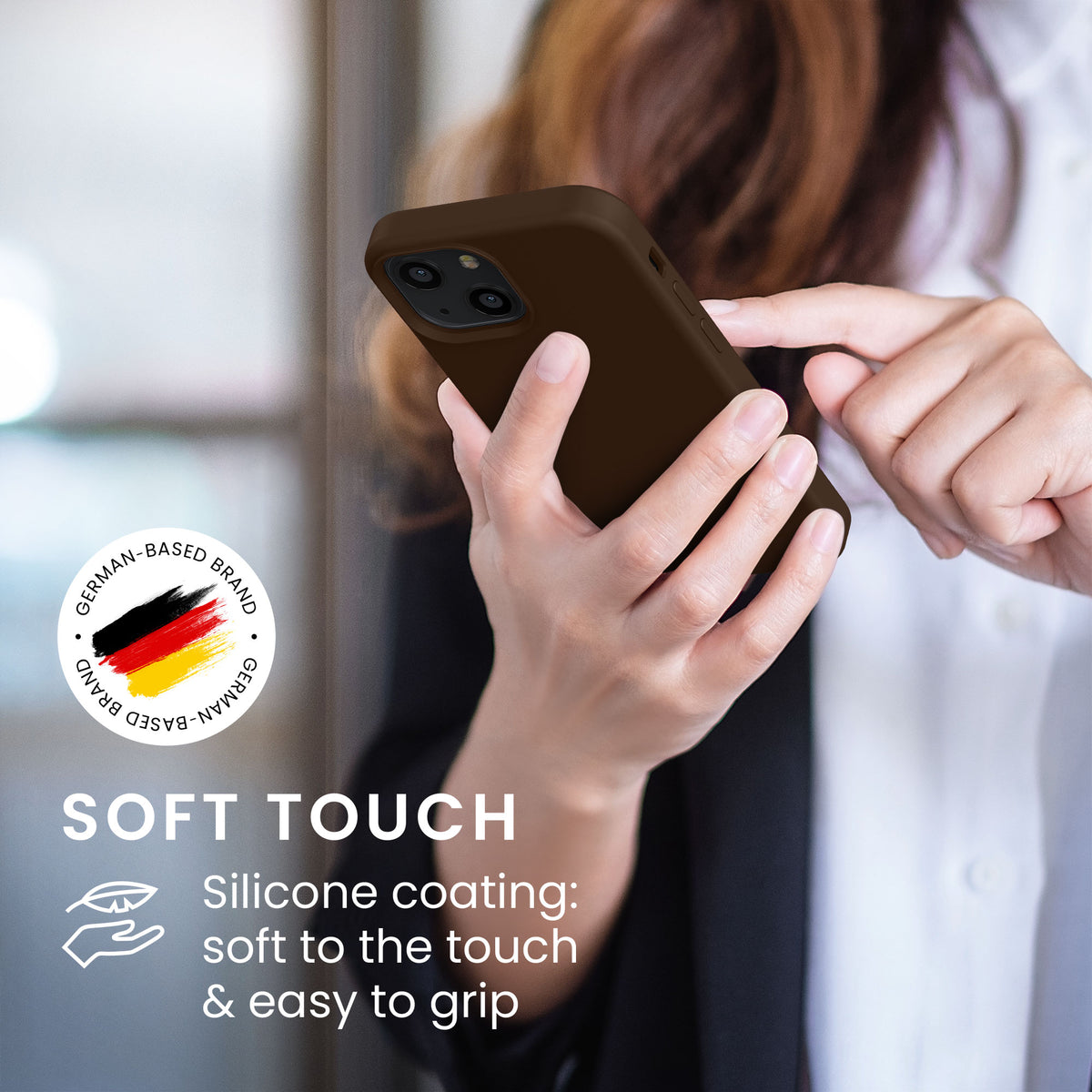 kwmobile Handyhülle für iPhone 13 mini Case - kabelloses Laden